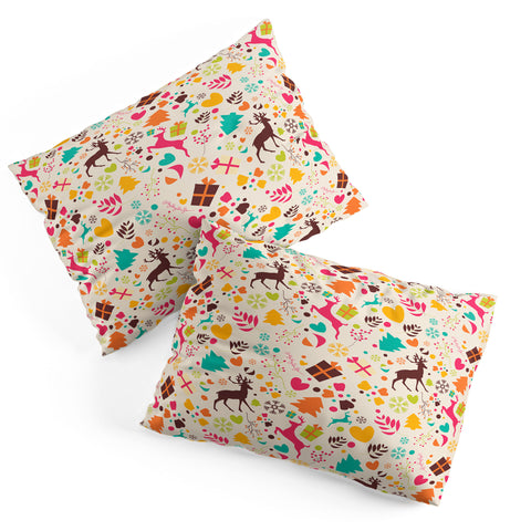 BlueLela Christmas pattern 01 Pillow Shams