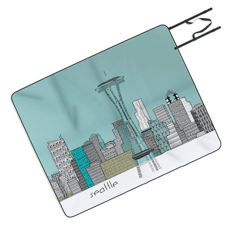 Brian Buckley Seattle City Picnic Blanket