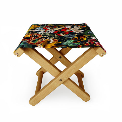 Burcu Korkmazyurek Birds and Snakes II Folding Stool