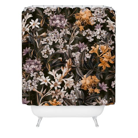 Burcu Korkmazyurek Dark Garden I Shower Curtain