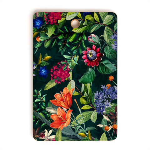 Burcu Korkmazyurek Dark Garden VI Cutting Board Rectangle