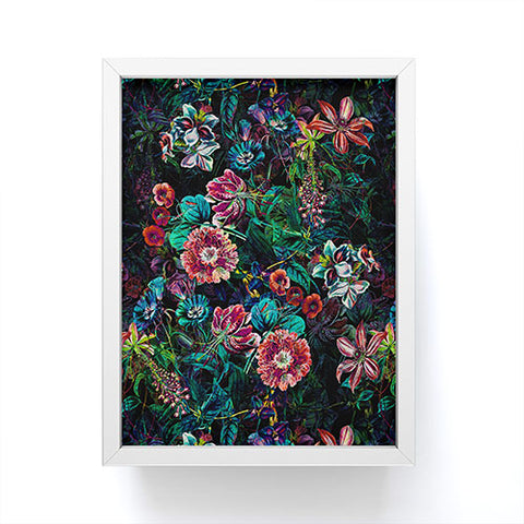 Burcu Korkmazyurek EXOTIC GARDEN NIGHT IX Framed Mini Art Print