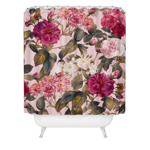 Burcu Korkmazyurek Rose Garden V Shower Curtain