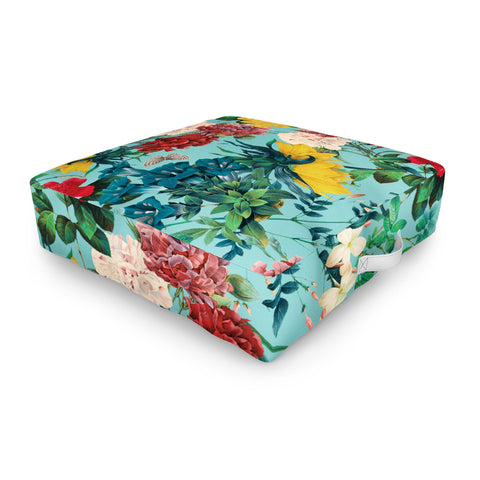 Burcu Korkmazyurek Summer Botanical III Outdoor Floor Cushion