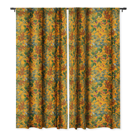 Burcu Korkmazyurek Vintage Garden VII Blackout Window Curtain