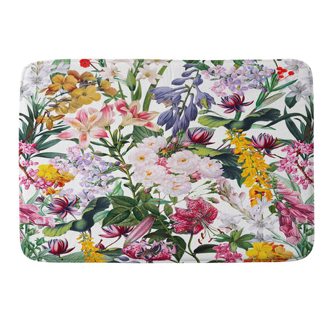 Burcu Korkmazyurek Vintage Garden X Memory Foam Bath Mat