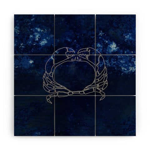 Camilla Foss Astro Cancer Wood Wall Mural