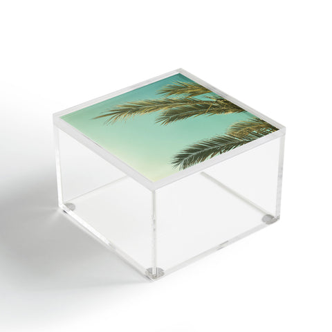 Cassia Beck Autumn Palms II Acrylic Box