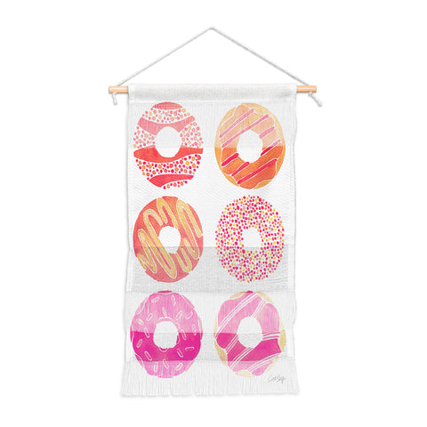 Cat Coquillette Half Dozen Pink Donuts Wall Hanging Portrait