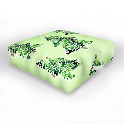 CayenaBlanca Smells Like Christmas Outdoor Floor Cushion