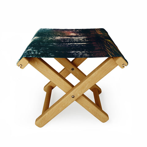 Chelsea Victoria Sun and Trees Folding Stool