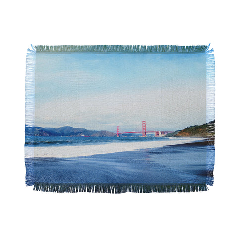 Chelsea Victoria The Golden Gate Throw Blanket