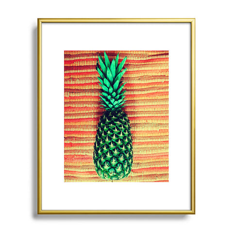 Chelsea Victoria The Pineapple Metal Framed Art Print