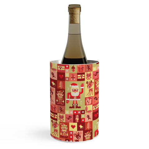 Chobopop Christmas Pattern Nr 2 Wine Chiller
