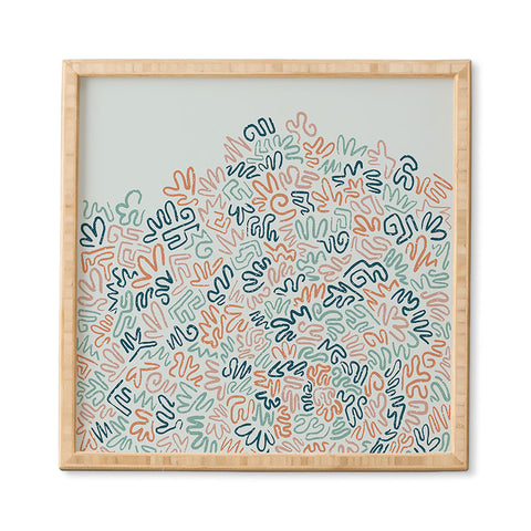 CoastL Studio Coral Reef I Framed Wall Art