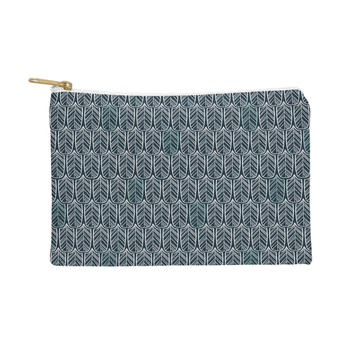 CoastL Studio Feather Tile Navy Pouch