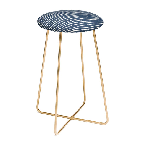 CoastL Studio Khipu Classic Blue Counter Stool