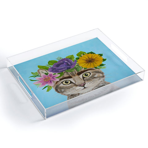 Coco de Paris Frida Kahlo Cat Acrylic Tray