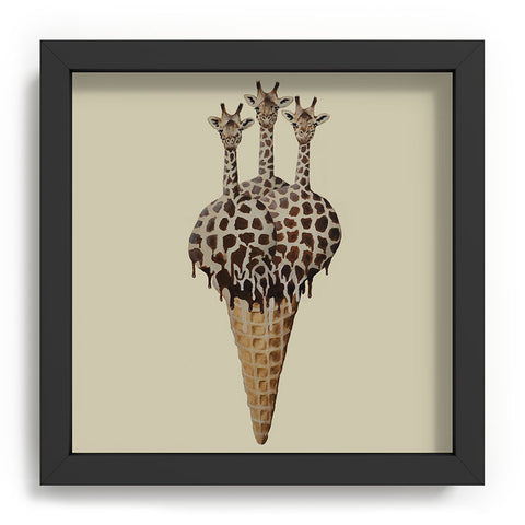 Coco de Paris Icecream giraffes Recessed Framing Square