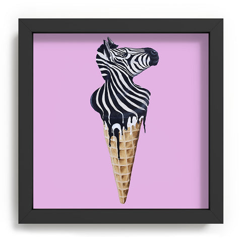 Coco de Paris Icecream zebra Recessed Framing Square
