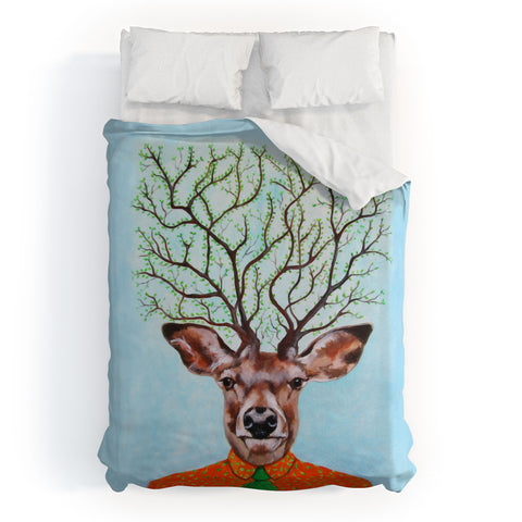 Coco de Paris Tree Deer Duvet Cover