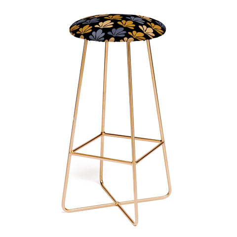 Colour Poems Abstract Plant Pattern VIII Bar Stool