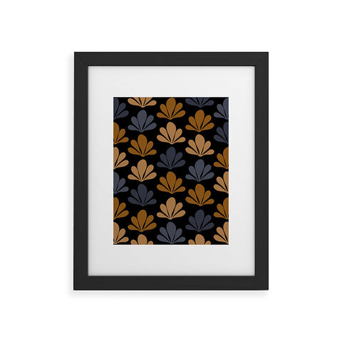 Colour Poems Abstract Plant Pattern VIII Framed Art Print