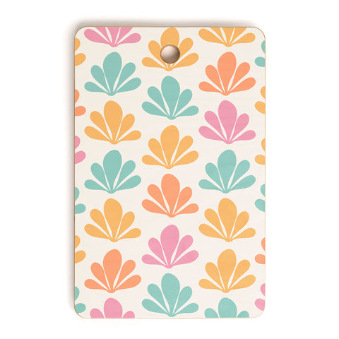 Colour Poems Abstract Plant Pattern XI Cutting Board Rectangle