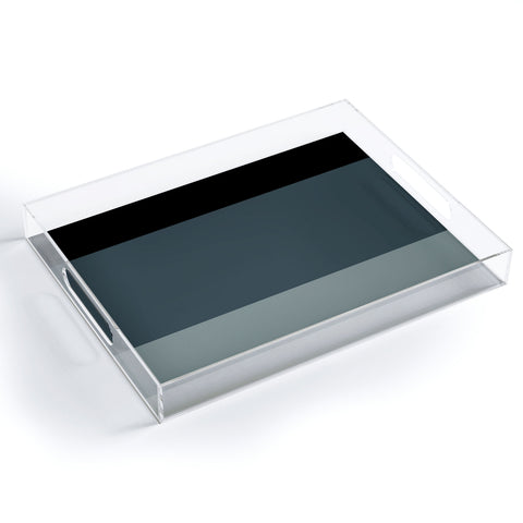 Colour Poems Contemporary Color Block VI Acrylic Tray