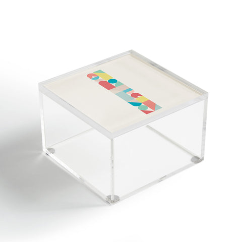 Colour Poems Geometric Balance II Acrylic Box