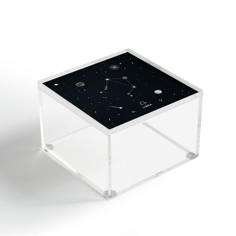 Cuss Yeah Designs Libra Star Constellation Acrylic Box