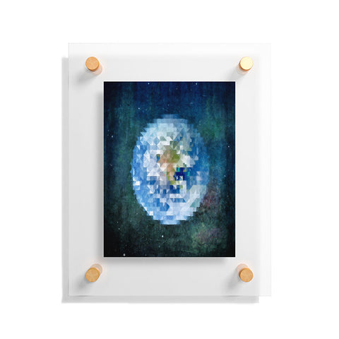 Deniz Ercelebi Earth 3 Floating Acrylic Print