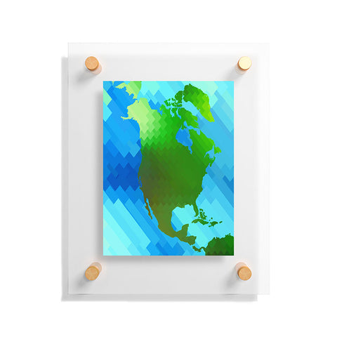 Deniz Ercelebi North America Floating Acrylic Print