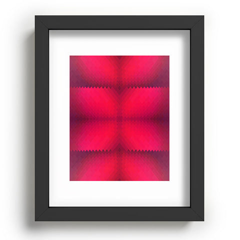 Deniz Ercelebi Pixeled Pink Recessed Framing Rectangle