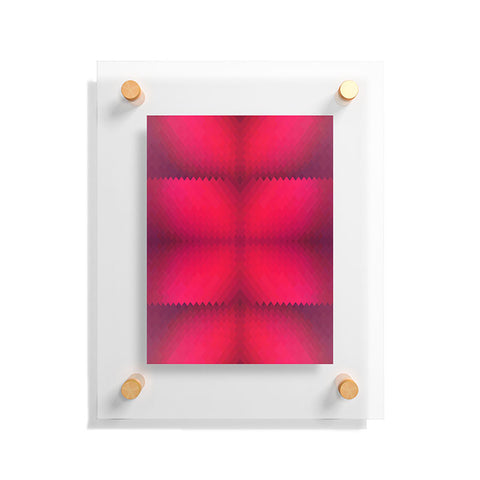 Deniz Ercelebi Pixeled Pink Floating Acrylic Print