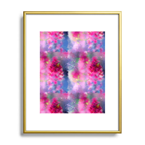 Deniz Ercelebi Spring floral paint 1 Metal Framed Art Print