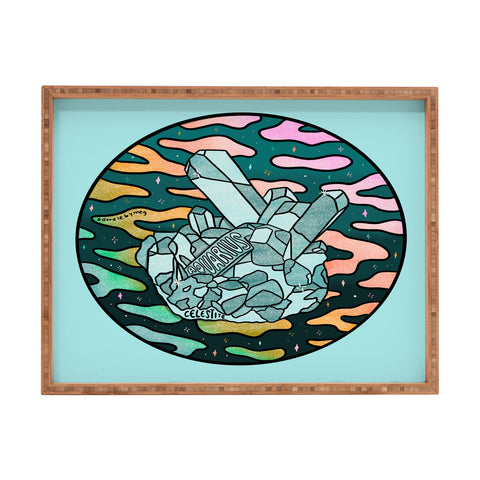 Doodle By Meg Aquarius Crystal Rectangular Tray