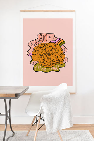 Doodle By Meg Leo Mushroom Art Print And Hanger