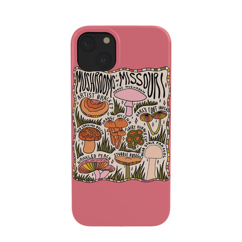 Doodle By Meg Mushrooms of Missouri Phone Case