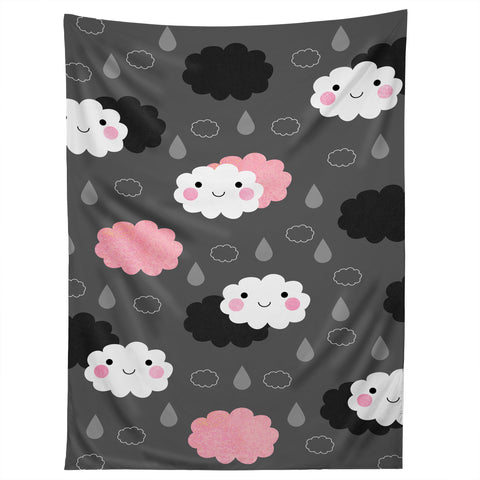 Elisabeth Fredriksson Happy Clouds Tapestry