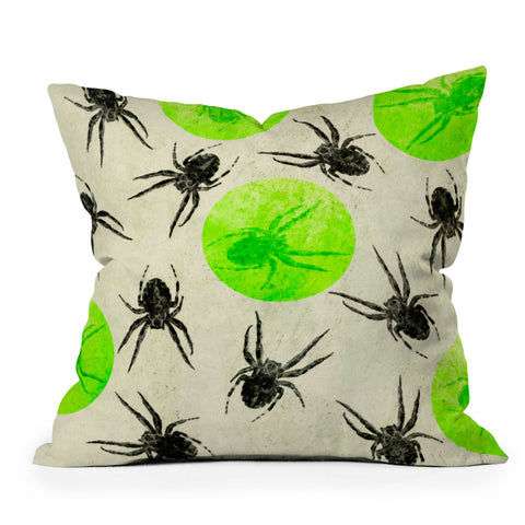 Elisabeth Fredriksson Spiders II Throw Pillow