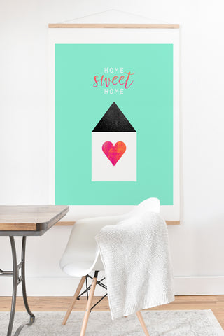 Elisabeth Fredriksson Where The Heart Is Art Print And Hanger