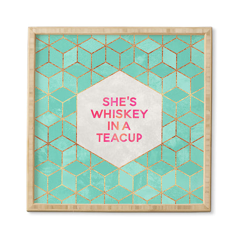 Elisabeth Fredriksson Whiskey In A Teacup Framed Wall Art
