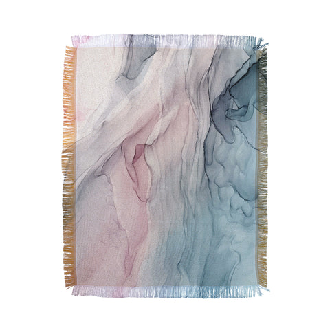 Elizabeth Karlson Calming Pastel Flow Throw Blanket