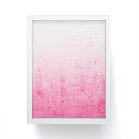 Emanuela Carratoni Pink Ombre Framed Mini Art Print