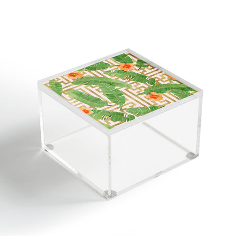 Emanuela Carratoni Summer Bananas Garden Acrylic Box