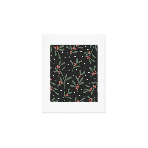 Emanuela Carratoni Winter Mistletoe Art Print