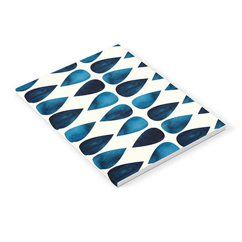 Emmie K Simple Blue Drop Notebook