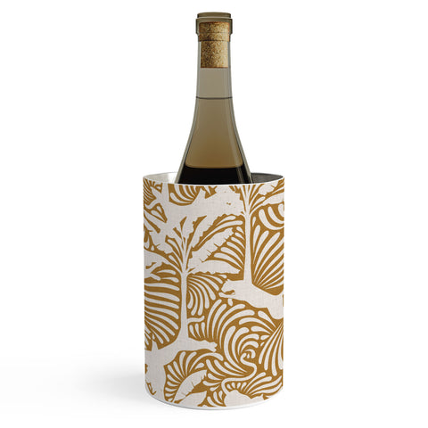 evamatise Big Cats and Palm Trees Jungle Wine Chiller