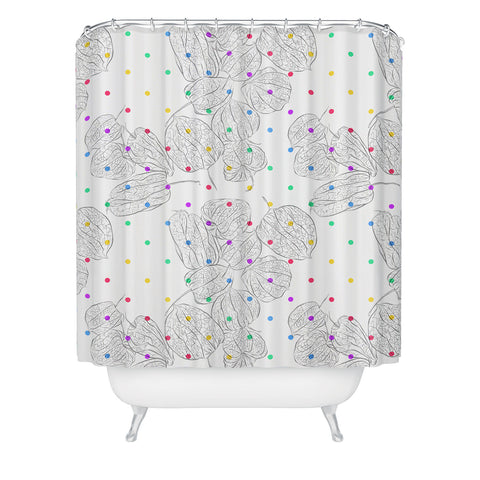 Evgenia Chuvardina Physalis Shower Curtain